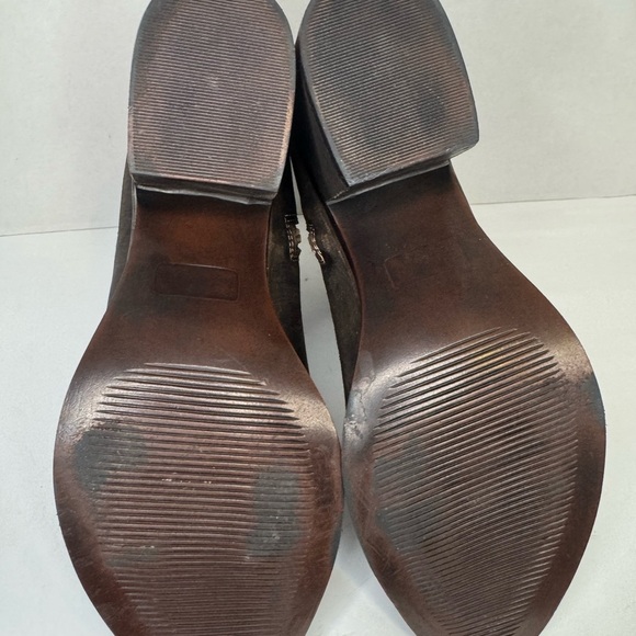 Alcala’s  distressed brown leather boots size 8 1/2. - Picture 8 of 14